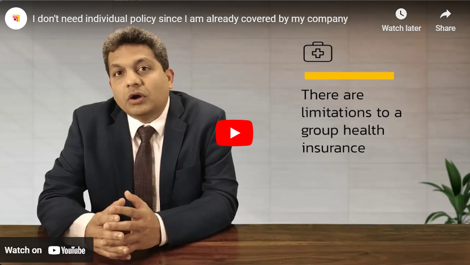 I don't need individual policy since I am already covered by my company